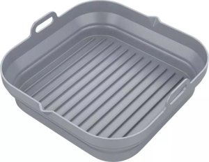 Wkłady silikonowe do frytkownicy 21x21 zestaw 2 sztuki forma do pieczenia Klausberg KB 7790 1