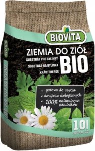 Ziemia do ziół BIO 10L Gotowe podłoże 1