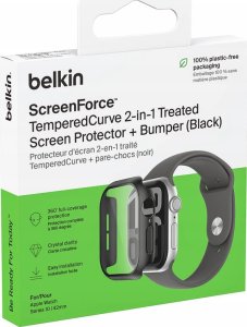 Belkin Szkło ochronne na Apple Watch seria 10. 42mm, czarne 12