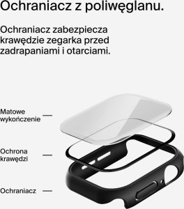 Belkin Szkło ochronne na Apple Watch seria 10. 42mm, czarne 3