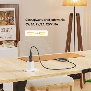 Adapter USB Unitek A1049ABK01 USB-A - USB-C Czarny  (A1049ABK01) 10