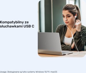 Adapter USB Unitek A1049ABK01 USB-A - USB-C Czarny  (A1049ABK01) 12