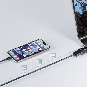 Adapter USB Unitek A1048ABK01 USB-A - USB-C Czarny  (A1048ABK01) 13