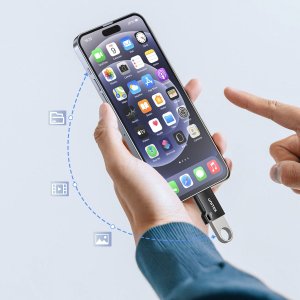 Adapter USB Unitek A1048ABK01 USB-A - USB-C Czarny  (A1048ABK01) 14