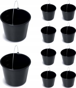 10x Wiadro budowlane 12l Gospodarcze plastikowe 1
