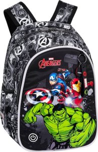 DISNEY CORE - JIMMY LED - PLECAK MŁODZIEŻOWY - AVENGERS 1