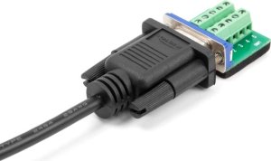 DeLOCK Kabel szeregowy RS-232 D-Sub9 męski na męski 1 m 2