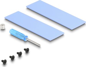 DeLOCK Odbiornik ciepła z wentylatorem do M.2 SSD 2280 czarny 4
