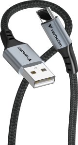 Verbatim 31843 kabel USB USB 2.0 1,2 m USB A USB C Czarny 1