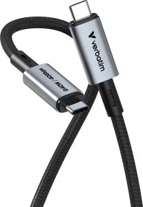 Verbatim 31847 kabel USB USB4 Gen 2x2 1,2 m USB C Czarny 4