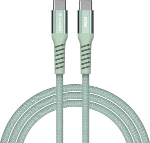 Kabel USB Verbatim USB-C - USB-C 1.2 m Zielony (31864) 2