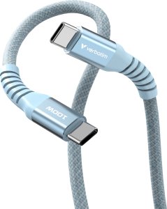 Kabel USB Verbatim USB-C - USB-C 1.2 m Niebieski (31856) 3