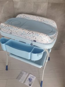 Wanienka przewijak komoda kąpielowa 3w1 CUDDLE&BUBBLE niebieska Chicco 8