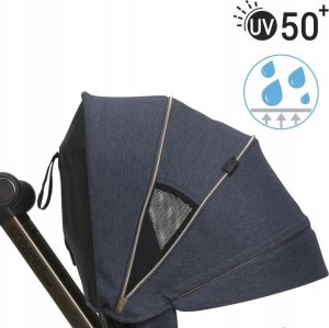 Wózek Chicco Wózek spacerowy ONE4EVER DENIM SHINE granatowy 13