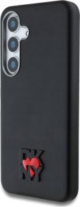 DKNY Leather Heart of NY Case for Samsung Galaxy S25 Black 2