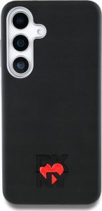 DKNY Leather Heart of NY Case for Samsung Galaxy S25 Black 3