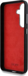 DKNY Leather Heart of NY Case for Samsung Galaxy S25 Black 6