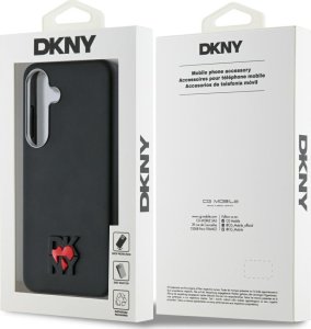 DKNY Leather Heart of NY Case for Samsung Galaxy S25 Black 7