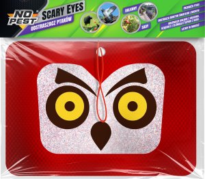 Odstraszacz Ptaków Szpaków Kosów Gołębi Dzięciołów Hologramowe Odblaskowe Oczy "Scary Eyes" 2
