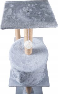 Drapak dla kota legowisko wieża domek 5 poziomów szary 7