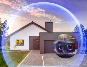 Ultradźwiękowy Odstraszacz Kun Myszy Szczurów Gryzoni na Kuny Myszy Szczury Boom Blaster Pro 9