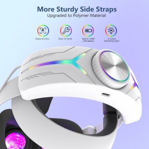 Head Strap Elite Strap z baterią 12000 mAh | do Meta Quest 3S & Quest 3 5