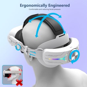 Head Strap Elite Strap z baterią 12000 mAh | do Meta Quest 3S & Quest 3 7