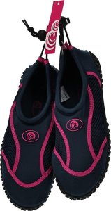 BUTY DO WODY DAMSKIE GRANATOWO RÓŻOWE R.36 2