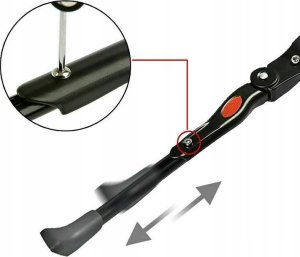 Nóżka do Roweru Stopka Rowerowa Podpórka Boczna Rama Aluminiowa Regulowana 4