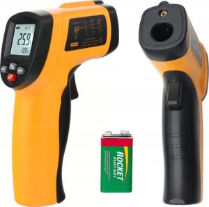 PIROMETR LASEROWY BEZDOTYKOWY -50+550C EMISYJNOŚĆ 10