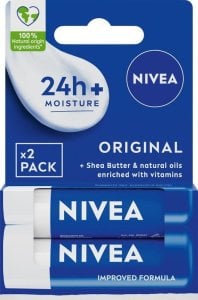 NIVEA Lip Care DUO Ochronna pomadka do ust Orginal 4.8g x2 1