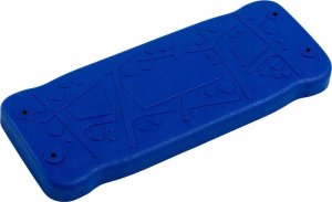 Huśtawka ogrodowa gumowa z łańcuchem Stal Nierdzewna CERTYFIKAT - Niebieska 2