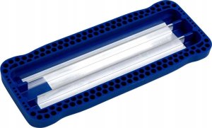 Huśtawka ogrodowa gumowa z łańcuchem Stal Nierdzewna CERTYFIKAT - Niebieska 3