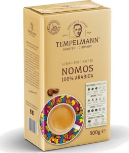 Kawa mielona TEMPELMANN Nomos Arabica 500g 1