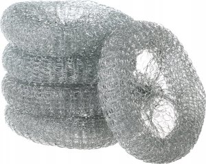 MYJKA DRUCIAK METALOWY Zmywak Kuchenny Do Zlewu Naczyń 5szt Czyścik A3026 1