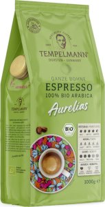 Kawa ziarnista TEMPELMANN Aurelias Espresso BIO 1kg 1