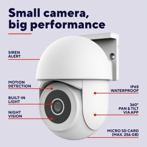 Kamera IP Trust IPCAM-3900 Outdoor Dome Camera biała (71363) 5