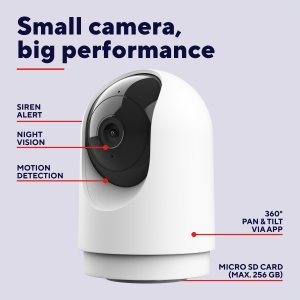 Kamera IP Trust IPCAM-2700 Fashion Indoor PT Security Camera biała (71364) 5