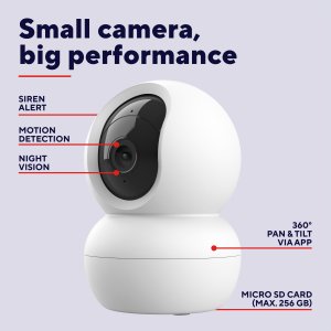 Kamera IP Trust IPCAM-2800 Smart PT biała (71366) 5