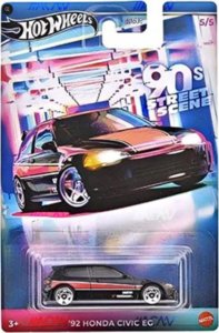 Hot Wheels Samochodzik Street Scene 90's mix JDY83 MATTEL mix cena za 1 szt 1