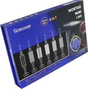 Ecoiffier MECHANIC wkrętaki zestaw Mortar Mini Box 6 Pro 2