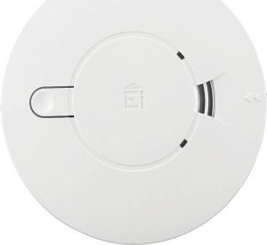 Elro LAP-SIKKERHED Czujnik dymu EI-146 230V z 9V baterią lydgiver 85 dB może być połączony dla mienia prywatnego 5-letnia gwarancja Zatwierdzony EN 14604 2