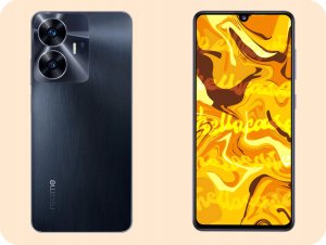 Hello Case ETUI Z KLAPKĄ DO REALME C55 GRANATOWE ZAMYKANE MAGNETYCZNE KABURA CASE 7