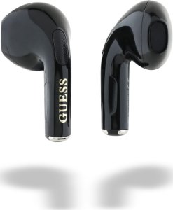 Guess Glossy Effect Egg Shape Printed Classic Logo TWS headphones, black 5