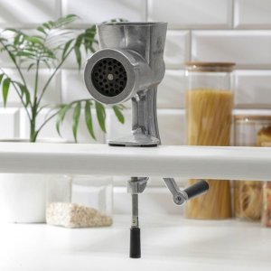 MANUAL MEAT MINCER STAINLESS STEEL 2