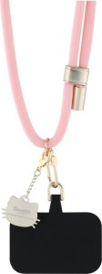 HelloKitty Hello Kitty Patch & Kitty Head Charm Universal Phone Lanyard Pink 4