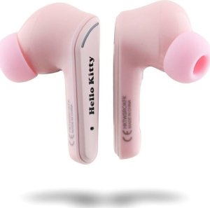 TWS Hello Kitty O Glossy Finish Pink Headphones 4