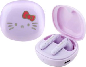 Hello Kitty TWS Earphones O Glossy Finish Purple 6