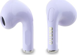 TWS Guess Glossy Effect Printed Classic Logo & Charm Lavender Headphones 5