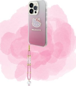 Hello Kitty Pearls and Beads Kitty Charm Phone Charm Pink 6